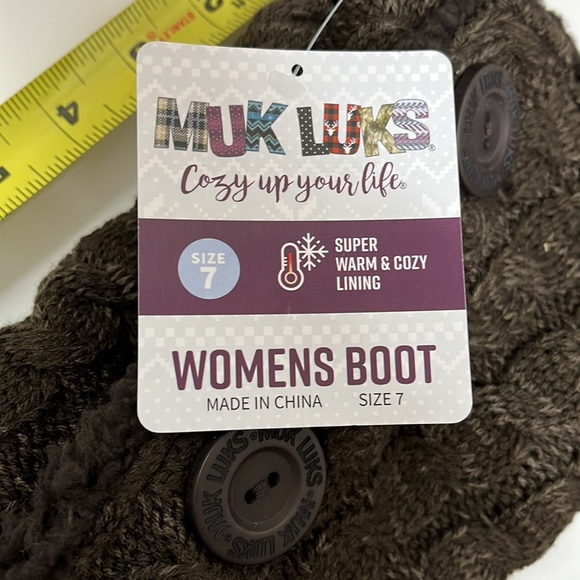 Muk Luks cozy boots. 1725 - Picture 5 of 7